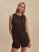 Josie Button-Through Tank