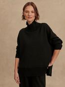 Barker High Neck Sweat Black image