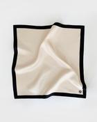 Lescarf Border Print Silk Scarf 50CM