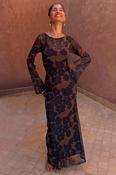 Jaden Floral Mesh Dress