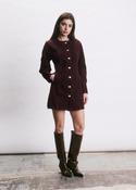 Orso Dress Bordeaux