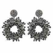 Silver Orbit Earrings image