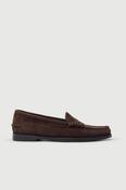 Augusta Zoe Loafers Brown Suede
