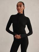 Varley Always Zip Through Sweat Black image