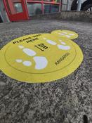 Social Distancing Outdoor Q Management - Animals Circles