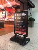 Windmaster Pavement Signs Black