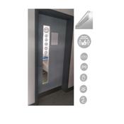 School Social Distancing -  Door/Glass  Icons Only