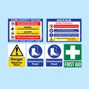 Bord Bia Farm Inspection Aluminium Sign Starter Pack | 6 Signs for €110