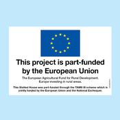 EU Acknowledgement Slatted House Under Tams Iii