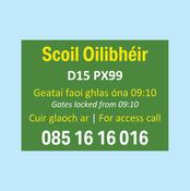 Custom Sign in Irish – Comhartha Saincheaptha as Gaeilge