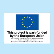 EU Acknowledgement Sign For Solar Projects