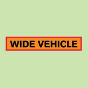 Wide Vehicle Marker Board 1260 X 225mm