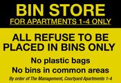 Courtyard Bin Store