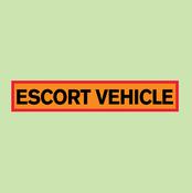 Escort Vehicle Marker Board 1260 X 225mm