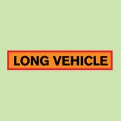 Long Vehicle Marker Board 1260 X 225mm