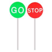 STOP and GO Paddles