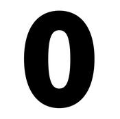 Number Signs (300mm x 300mm)