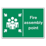 Fire Assembly Point Sign image