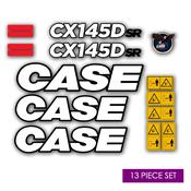 CX145Dsr Machine Sticker Set