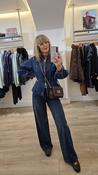 Jeans Mid-Rise, Wide-Leg &amp;amp; Dark Wash