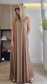Choco Halter Maxidress with Pockets image