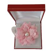 Artificial Pink Flower Bouquet Wrist Corsage