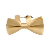 Boys Adjustable Gold Dickie Bow image