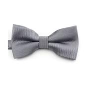 Boys Grey Patterned Dickie Bow Tie