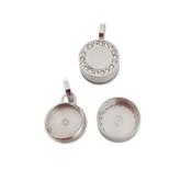 Diamante Studded Small Hair Locket