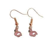 Flamingo Dangly Fashion Earrings