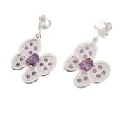 Fun Butterfly Clip On Earrings