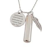I Know That Was You Cylinder Ashes Locket