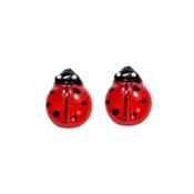 Ladybird Stud Childrens Clip On Earrings image