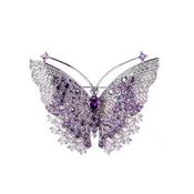 Purple Wing Butterfly Brooch image