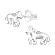 Small Horse Sterling Silver Earrings