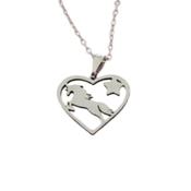 Stainless Steel Horse Pendant image