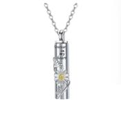Sunflower Memorial Cremation Ashes Pendant