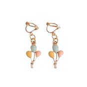Birthday Balloons Clip On Earrings image