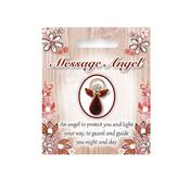Crystal Angel To Protect You Message Card