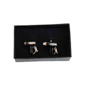 Enamel Hairdryer Novelty Cufflinks image