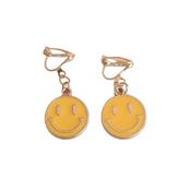 Smiley Face Clip On Earrings image