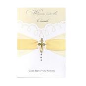 Welcome Into The Church 3 Dimensional Card