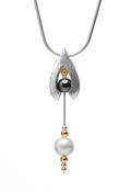 Drop with Hematite and Pearl image