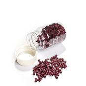 Beauty Works - Copper Micro Rings Stick Tips (Red / (500 pcs))