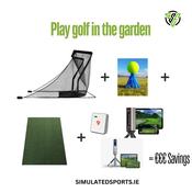 Play golf in the garden - Simulated Sports