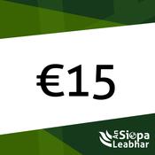 Gift Voucher - €15 image