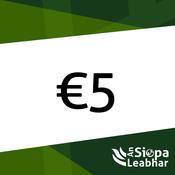 Gift Voucher - €5 image