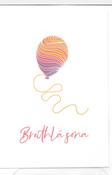 Breithlá sona - Pink-Orange-Purple (A6 card) Nine Arrow image