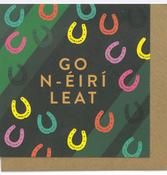 Go n-éirí leat (horseshoe pattern)