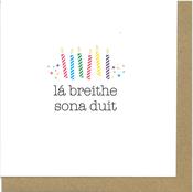 Lá Breithe Sona Duit (candles) image